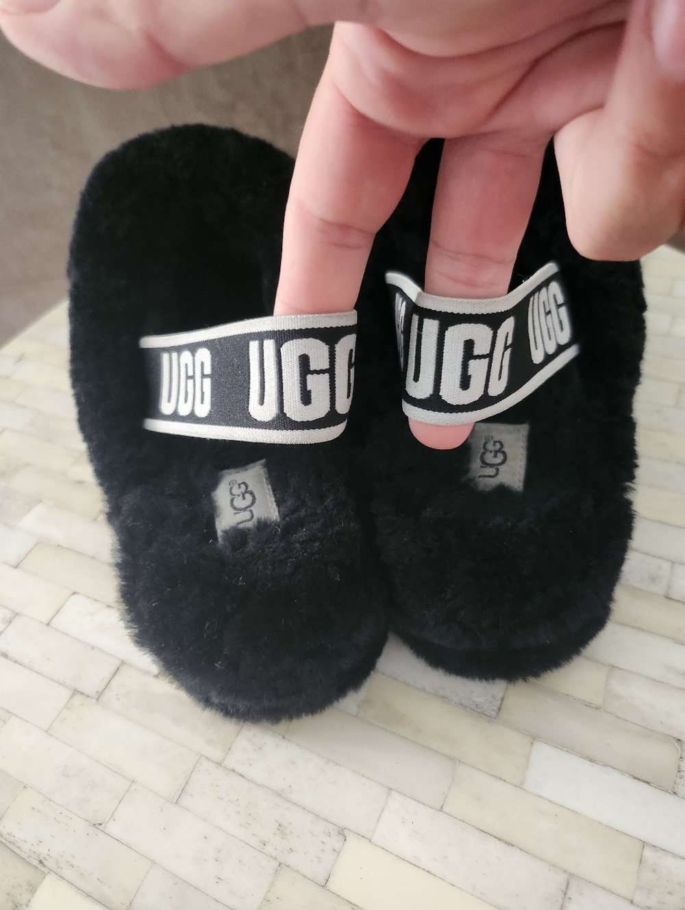UGG Women's Fluff Yeah Slide slippers size 9 - Picture 3 of 5